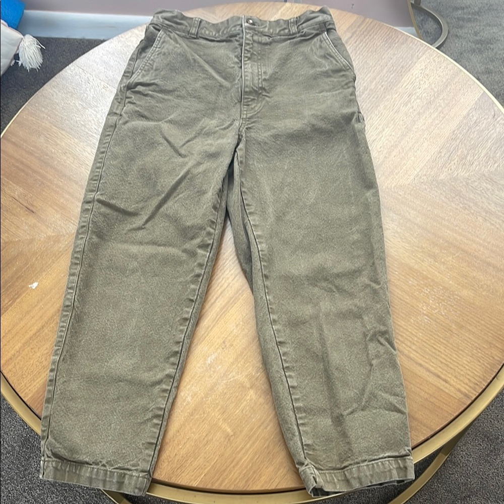 Madewell olive Pants